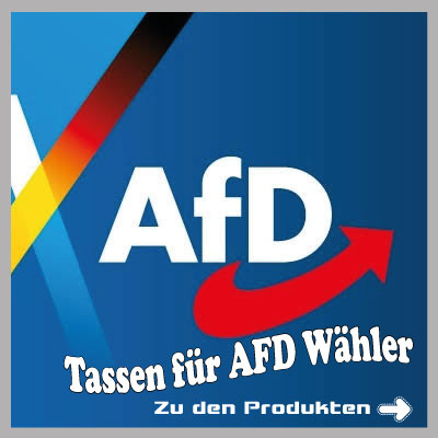Tassen für AFD Wähler.