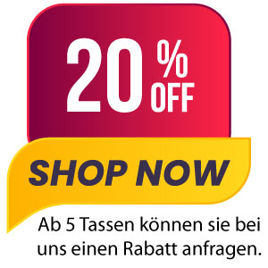 Frage ab 5 Tassen einen Rabatt an