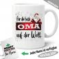 Preview: Tasse Weihnachten / Weihnachtstasse für die Oma