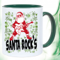 Preview: Weihnachtstasse Santa Rocks