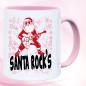 Preview: Weihnachtstasse Santa Rocks