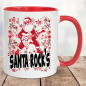 Preview: Weihnachtstasse Santa Rocks