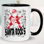 Preview: Weihnachtstasse Santa Rocks