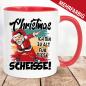 Preview: Tasse Weihnachten Zu alt für die Scheisse