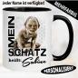 Preview: Tasse Gollum mit Name personalisiert