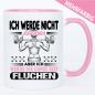 Preview: Frau Ich werde nicht aufgeben aber fluchen - Tasse Bodybuilding