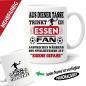 Preview: Tasse Fußballverein mit Name Essen