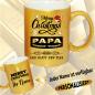 Preview: Tasse Weihnachten / Weihnachtstasse Happy Christmas Gold Effekt Tasse für den Papa