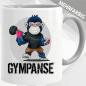 Preview: Gympanse - Tasse Bodybuilding