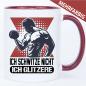 Preview: Ich schwitze nicht Ich glitzere - Tasse zum Bodybuilding.