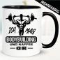 Preview: Mann Bodybuilding und Kaffee - Tasse Bodybuilding