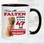 Preview: Tasse Geburtstag Trotz aller Falten