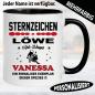 Preview: Löwe Tasse mit Name personalisiert