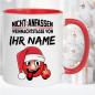 Preview: Weihnachtstasse mit Smiley und Name