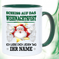 Preview: Weihnachtstasse Ich liebe dich