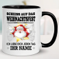 Preview: Weihnachtstasse Ich liebe dich