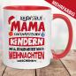 Preview: Tasse Weihnachten / Weihnachtstasse Mama fantastische Kinder