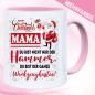 Preview: Tasse Weihnachten / Weihnachtstasse Mama ist der Hammer