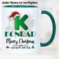 Preview: Buchstabentasse Merry Christmas