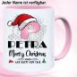 Preview: Buchstabentasse Merry Christmas