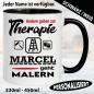 Preview: Tasse Beruf Name Maler/in