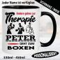 Preview: Sporttasse Boxen Personalisiert mit Name