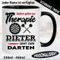 Preview: Sporttasse Dart Personalisiert mit Name