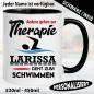 Preview: Sporttasse Schwimmen Personalisiert mit Name