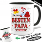 Preview: Tasse Weihnachten / Weihnachtstasse für den Papa