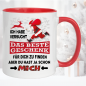 Preview: Weihnachtstasse Du hast mich