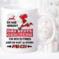 Preview: Weihnachtstasse Du hast mich