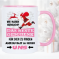 Preview: Weihnachtstasse Du hast uns