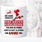 Preview: Weihnachtstasse Du hast uns