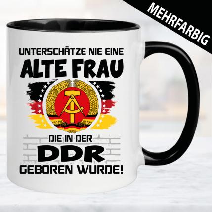 Alte Frau der DDR