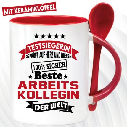 Löffeltasse Rot 320ml