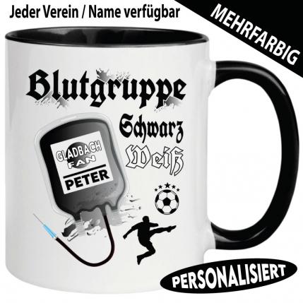 Blutgruppe Schwarz Weiß