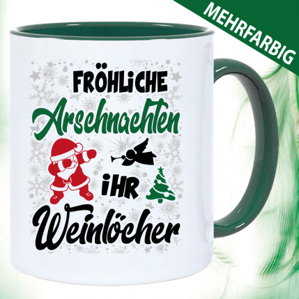 Weihnachtstasse Arschnachten