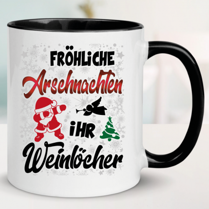 Weihnachtstasse Arschnachten