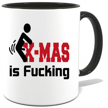 Weihnachtstasse Fucking