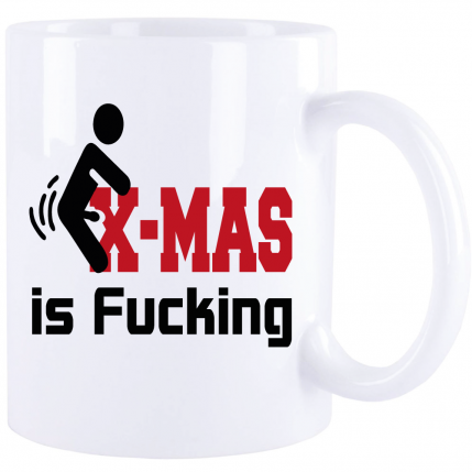 Weihnachtstasse Fucking