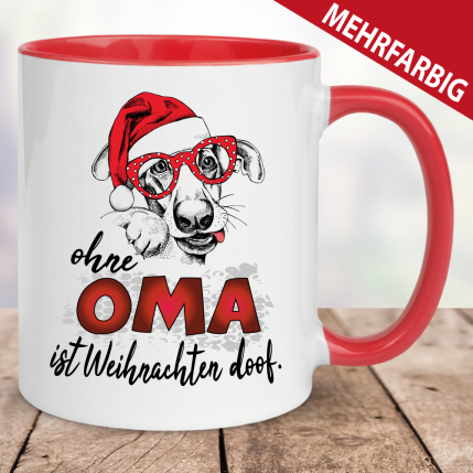 Weihnachtstasse Ohne Oma