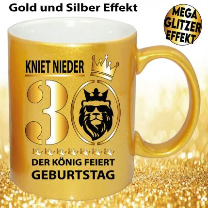 Der König will feiern zum 30.