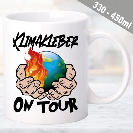 Tasse Klimawandel Klimakleber