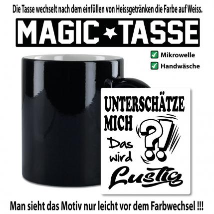 Magic Sprüche Tasse Männer Das wird lustig