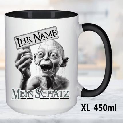 XL Schwarz 450ml