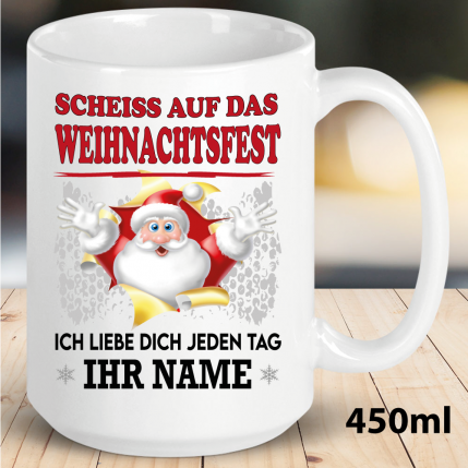 Weihnachtstasse Ich liebe dich