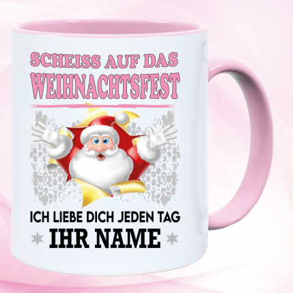 Weihnachtstasse Ich liebe dich