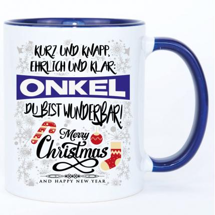 Weihnachtstasse Bester Onkel