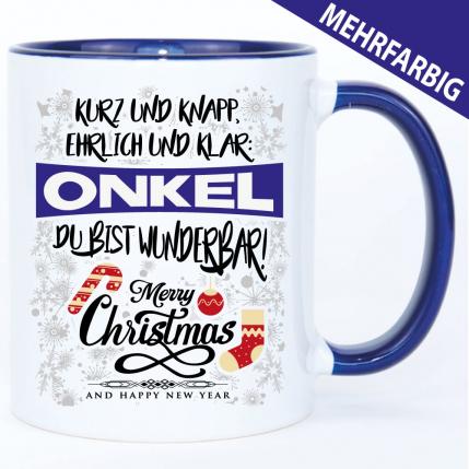 Weihnachtstasse Bester Onkel