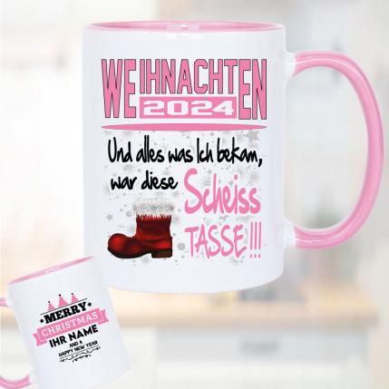 Weihnachten Scheiss Tasse